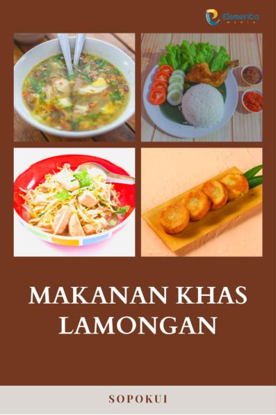 Sampul buku Makanan Khas Lamonga...